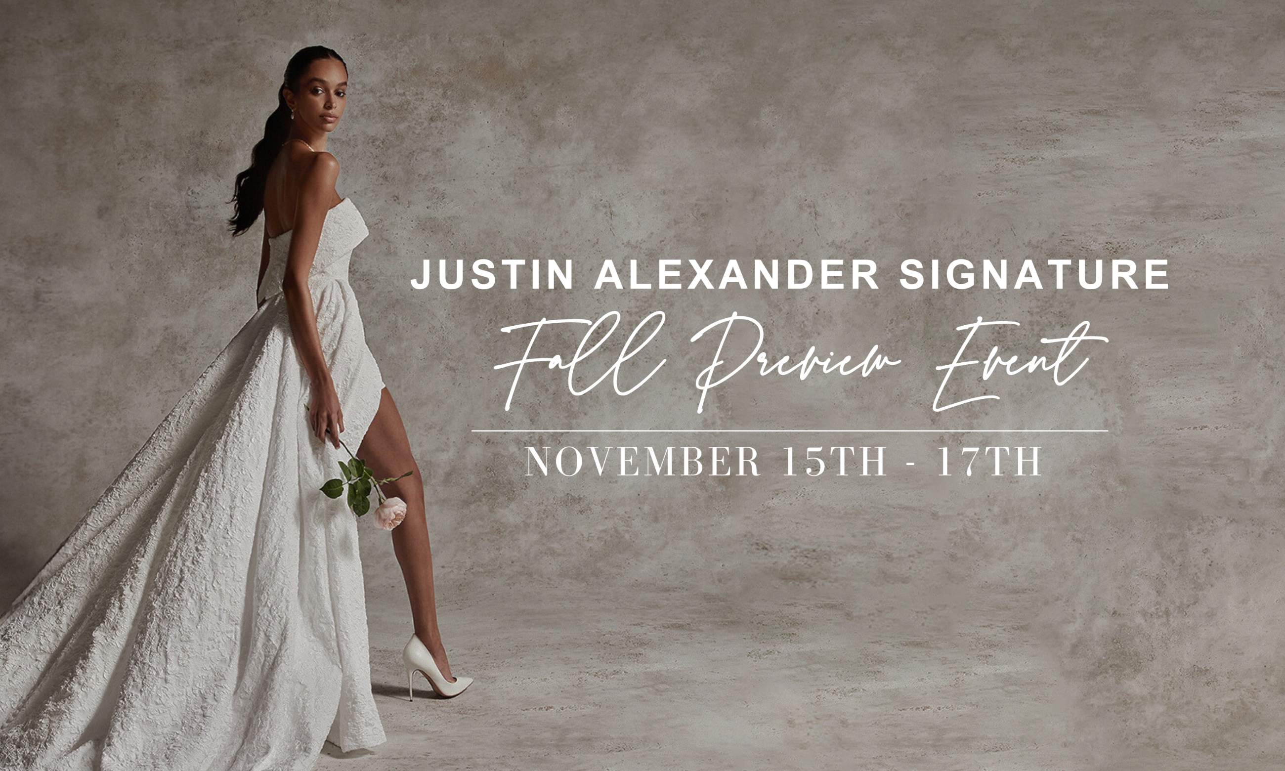 Justin Alexander Signature Designer Event